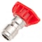 Forney Blasting Nozzle, Red, 0 Degree x 4.5 mm 75157 - alternate 2